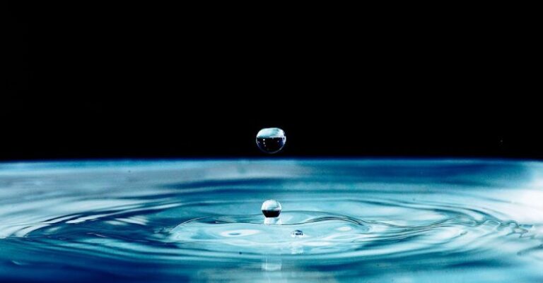 Impact - Macro Photography of Water Drop Formation