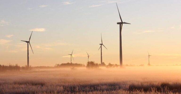 Power Efficiency - Photo Of Windmills During Dawn